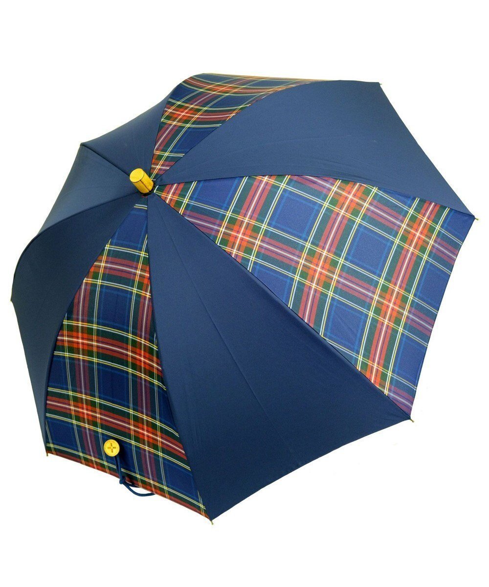 【プラスリング/+RING】のレディース向け プラスリング 晴雨兼用(長ショート) NVY-CHK T1246 人気、トレンドファッション・服の通販 founy(ファニー) ファッション Fashion レディースファッション Fashion for Women レイングッズ・傘・晴雨兼用傘 Umbrellas & Rain Gear コンパクト Compact, Small Size ショート Short, Short Length ラップ Wrap, Wrap Design 傘 Umbrella, Parasol 夏 Summer other-1|ID: prp329100004670883 ipo3291000000034278266