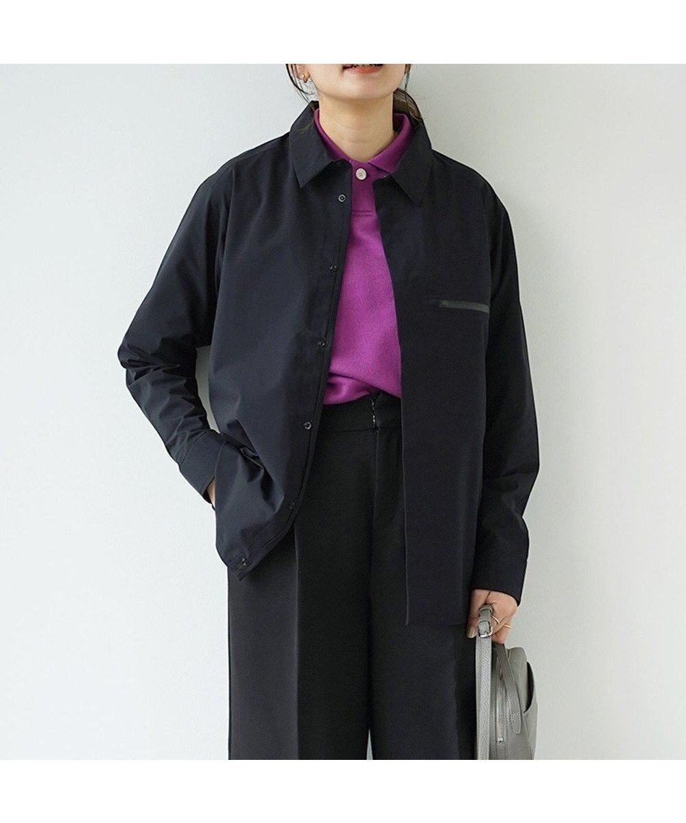【ファクション/FACTION】のSHIGURE レインシャツジャケット インテリア・キッズ・メンズ・レディースファッション・服の通販 founy(ファニー) 　ファッション　Fashion　レディースファッション　Fashion for Women　アウター　Coat / Outerwear Collection　レディースジャケット・軽アウター　Jackets　アウトドア　Outdoor Clothing　軽量　Lightweight, Ultra Light　ジャケット　Jacket, Outerwear　ストレッチ　Stretch, Stretchy Fabric　フロント　Front, Front Design　ポケット　Pocket, Pocket Detail　A/W・秋冬　Autumn/Winter　S/S・春夏　SS, Spring/Summer, Warm Season　夏　Summer　BLACK|ID: prp329100004670886 ipo3291000000034278321