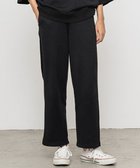 【ハーグ/HAAG】の【スマイルコットン使用/肌に優しい】SIDE RIB SWEAT PANTS スウェットパンツ ブラック|ID: prp329100004670888 ipo3291000000034278333