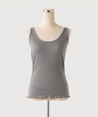【トック/TOQUE】の〈大草直子さんアドバイザー〉【天然素材】アルパカシルクリブ タンクトップ グレー|ID: prp329100004670892 ipo3291000000034278366