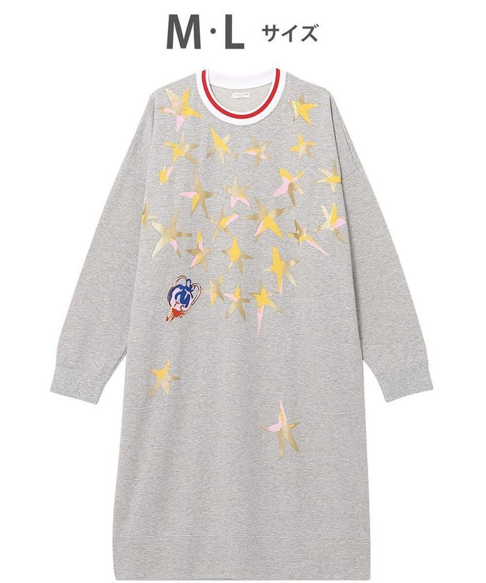 【ツモリチサト スリープ/tsumori chisato SLEEP】のツモリチサト チュニック 長袖 ルームウエア ミニ裏毛素材 レディース UNX565 /ワコール インテリア・キッズ・メンズ・レディースファッション・服の通販 founy(ファニー) https://founy.com/ ファッション Fashion レディースファッション Fashion for Women トップス・カットソー Cut & Sew Tops 春 Spring チュニック Tunic, Long Top 長袖 Long Sleeve, Full Sleeve ハンド Hand, Handmade パジャマ Pajamas, Sleepwear プリント Print, Printed Pattern ロング Long, Long-Length S/S・春夏 SS, Spring/Summer, Warm Season 夏 Summer 旅行 Travel |ID: prp329100004670900 ipo3291000000033767681