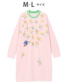 【ツモリチサト スリープ/tsumori chisato SLEEP】のツモリチサト チュニック 長袖 ルームウエア ミニ裏毛素材 レディース UNX565 /ワコール ピンク|ID: prp329100004670900 ipo3291000000033767684