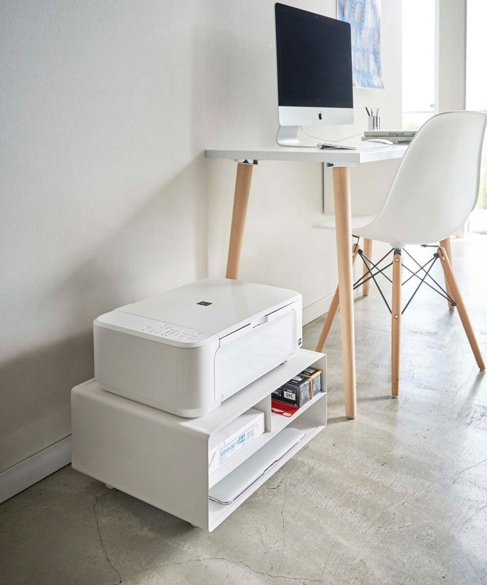 【タワー/tower】のツーウェイプリンター収納ラック タワー ホワイト 人気、トレンドファッション・服の通販 founy(ファニー) ファッション Fashion レディースファッション Fashion for Women デスク Desk, Work Desk other-1|ID: prp329100004670910 ipo3291000000034277208