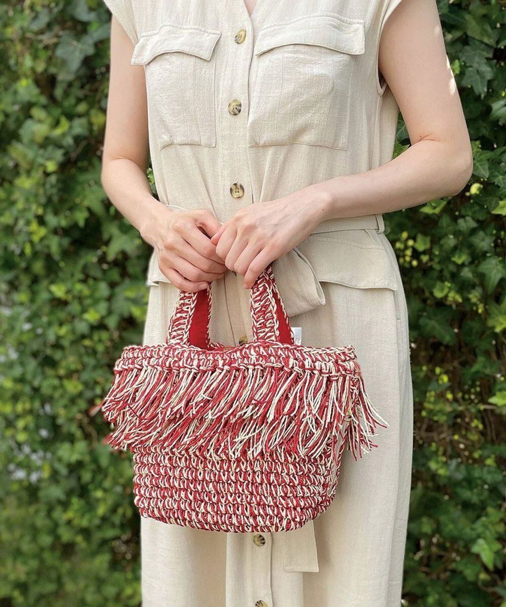 【ルートート/ROOTOTE】の1151【カゴバッグ】LT.デリ.フリンジ.バスケット-C インテリア・キッズ・メンズ・レディースファッション・服の通販 founy(ファニー) ファッション Fashion レディースファッション Fashion for Women インナー Innerwear カメラ Camera Accessories 手編み Hand-Knitted, Handmade Knit バスケット Basket, Basket Bag バランス Balance, Style Balance フェミニン Feminine, Girly フォルム Silhouette, Form フリンジ Fringe, Tassel ペーパー Paper, Kraft Paper ポケット Pocket, Pocket Detail ミックス Mix, Mixed Style 夏 Summer エレガント 上品 Elegant 新作・新入荷 New Arrivals / New In 01:ストロベリーミルク|ID: prp329100004670911 ipo3291000000034277225