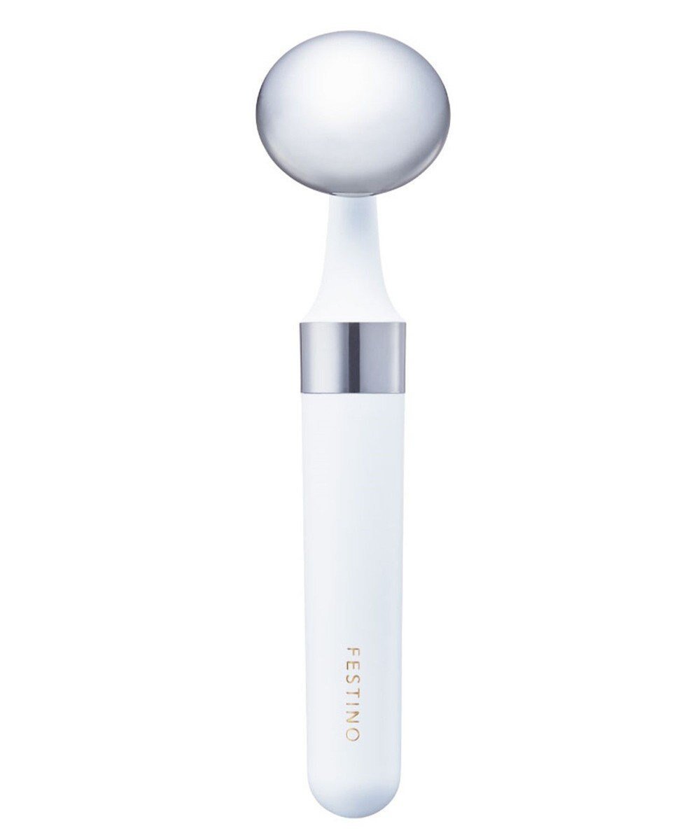 【ヤマト テーブル&キッチン/YAMATO Table & Kitchen】の【フェスティノ】充電式フェイシャルスキントリートメント ホワイト SMHB-022-WH 人気、トレンドファッション・服の通販 founy(ファニー) ファッション Fashion レディースファッション Fashion for Women シルバー Silver, Metallic Silver スマート Smart, Elegant デコルテ Décolleté, Neckline なめらか Smooth, Silky Texture フェイス Face, Facial Design ポーチ Pouch, Small Case ラウンド Round, Round Neck other-1|ID: prp329100004670923 ipo3291000000034210025