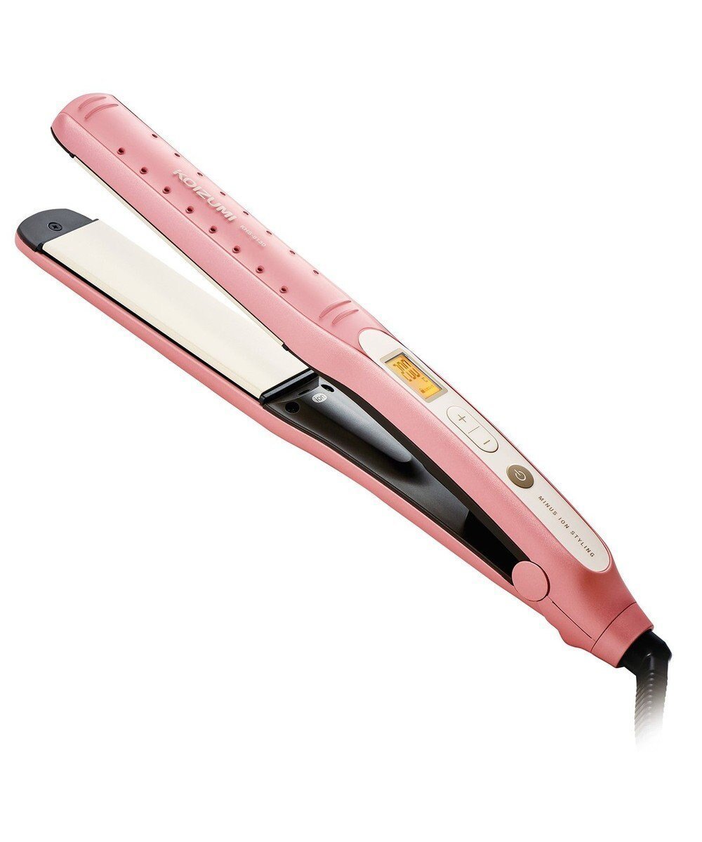 【ヤマト テーブル&キッチン/YAMATO Table & Kitchen】の【コイズミ】マイナスイオンヘアアイロン ピンク KHS-8130/P 人気、トレンドファッション・服の通販 founy(ファニー) 　ファッション　Fashion　レディースファッション　Fashion for Women　 other-1|ID: prp329100004670924 ipo3291000000034277341
