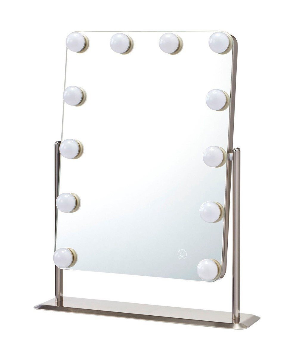 【ヤマト テーブル&キッチン/YAMATO Table & Kitchen】の【コイズミ】ハリウッドミラー KBE-3170/S インテリア・キッズ・メンズ・レディースファッション・服の通販 founy(ファニー) ファッション Fashion レディースファッション Fashion for Women 女優 Actress Style, Celebrity Inspired シルバー|ID: prp329100004670925 ipo3291000000034277344