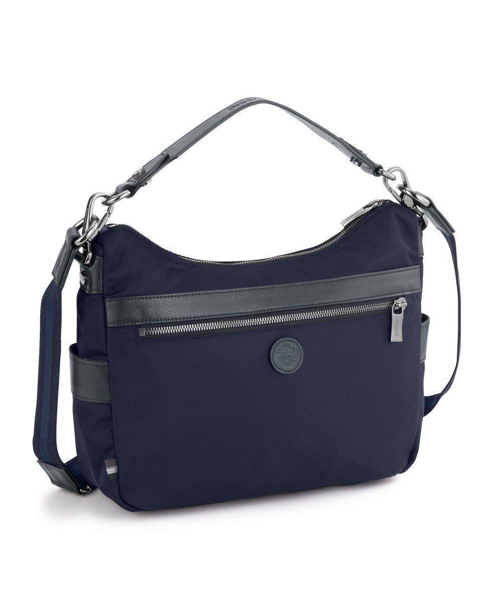 【エースバッグズアンドラゲッジ/ACE BAGS & LUGGAGE】のOrobianco ソロペルテ ショルダーバッグ 7L 620g 92954 オロビアンコ インテリア・キッズ・メンズ・レディースファッション・服の通販 founy(ファニー) 　ファッション　Fashion　レディースファッション　Fashion for Women　コンパクト　Compact, Small Size　スタンダード　Standard, Basic　フロント　Front, Front Design　ベーシック　Basic, Essential　ポケット　Pocket, Pocket Detail　メタル　Metal, Metal Parts　ランダム　Random, Irregular　新作・新入荷　New Arrivals / New In　エレガント 上品　Elegant　ネイビー|ID: prp329100004670945 ipo3291000000034222408