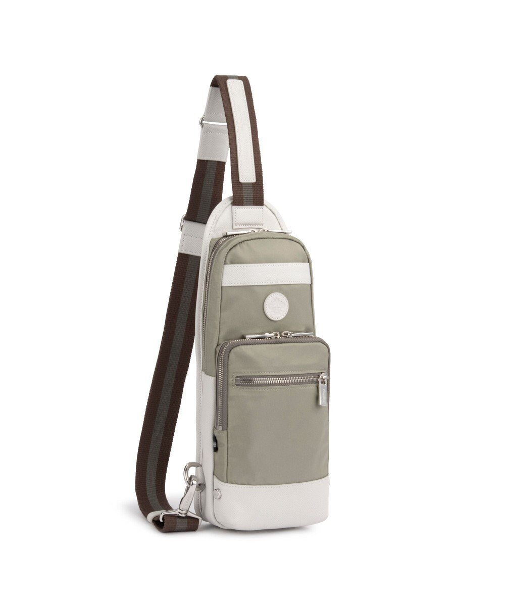【エースバッグズアンドラゲッジ/ACE BAGS & LUGGAGE】のOrobianco ソロペルテ ボディバッグ S 3L 550g 92956 オロビアンコ インテリア・キッズ・メンズ・レディースファッション・服の通販 founy(ファニー) 　ファッション　Fashion　レディースファッション　Fashion for Women　ポーチ&ミニバッグ　Pouches & Mini Bags　ショルダー　Shoulder, Shoulder Strap　スタンダード　Standard, Basic　フィット　Fit, Slim Fit　フロント　Front, Front Design　ベーシック　Basic, Essential　ポケット　Pocket, Pocket Detail　ポーチ　Pouch, Small Case　メタル　Metal, Metal Parts　ラップ　Wrap, Wrap Design　ランダム　Random, Irregular　グレー|ID: prp329100004670946 ipo3291000000033767842
