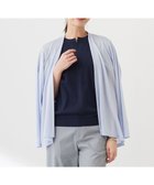 【ジェイ プレス/J.PRESS】のセルロースジャージー ミディ丈 カーディガン サックスブルー系|ID: prp329100004670970 ipo3291000000034282753