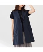 【ジェイ プレス/J.PRESS】の【洗える】ボイルドワッシャー ジレ ネイビー系|ID: prp329100004670976 ipo3291000000034190320