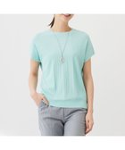 【ジェイ プレス/J.PRESS】の【洗える】レーヨンエリートストレッチ フレンチスリーブ ニット ミント系|ID: prp329100004670978 ipo3291000000033767982
