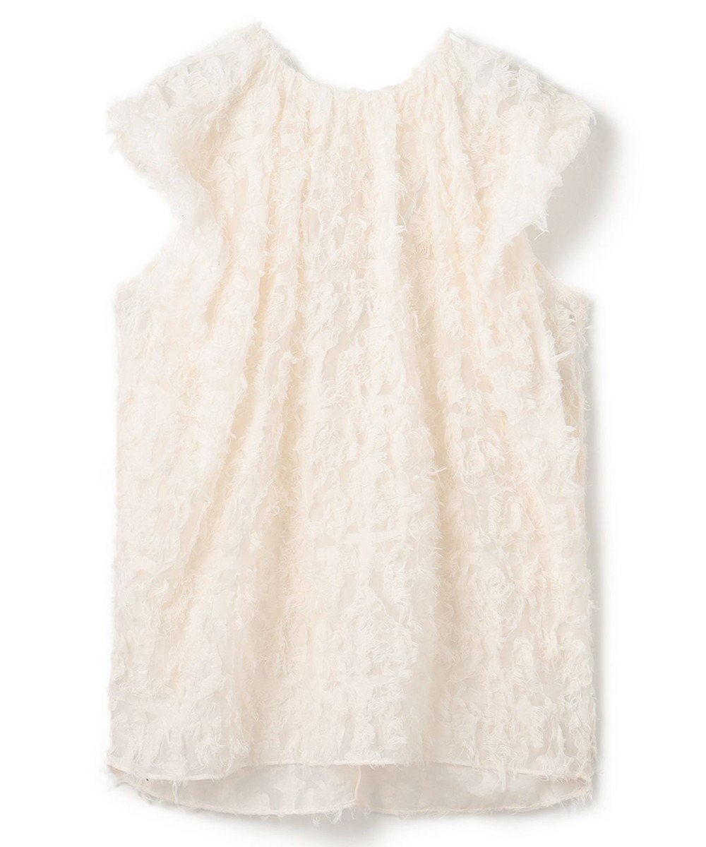 【ベイジ,/BEIGE,】の【VERY NaVY 6月号掲載】 FRANCETTE / ジャガードトップス 人気、トレンドファッション・服の通販 founy(ファニー) 　雑誌掲載アイテム　Magazine Picks & Fashion Features　ファッション雑誌　Fashion Magazines　ヴェリィ　VERY　ファッション　Fashion　レディースファッション　Fashion for Women　トップス・カットソー　Cut & Sew Tops　シャツ・ブラウス・オフィスカジュアル　Elegant Blouses & Button-Ups　オケージョン　Occasion Wear　春　Spring　キュプラ　Cupro, Eco Fabric　ギャザー　Gathered, Ruffled　スリーブ　Sleeve, Long Sleeve / Short Sleeve　雑誌　Magazine, Fashion Magazine　フレンチ　French, French Style　6月号　June Issue, Jun. Edition　S/S・春夏　SS, Spring/Summer, Warm Season　夏　Summer　エレガント 上品　Elegant　 other-1|ID: prp329100004670984 ipo3291000000034279346