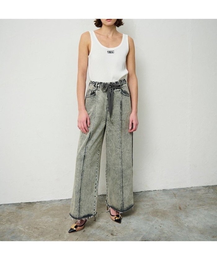 【グレース コンチネンタル/GRACE CONTINENTAL】のリブタンクトップ インテリア・キッズ・メンズ・レディースファッション・服の通販 founy(ファニー) https://founy.com/ ファッション Fashion レディースファッション Fashion for Women トップス・カットソー Cut & Sew Tops インナー Innerwear タンク Tank Top, Sleeveless Top デコルテ Décolleté, Neckline バランス Balance, Style Balance ベーシック Basic, Essential ワンポイント One Point, Statement Accent 夏 Summer 春 Spring S/S・春夏 SS, Spring/Summer, Warm Season |ID: prp329100004670987 ipo3291000000033768014