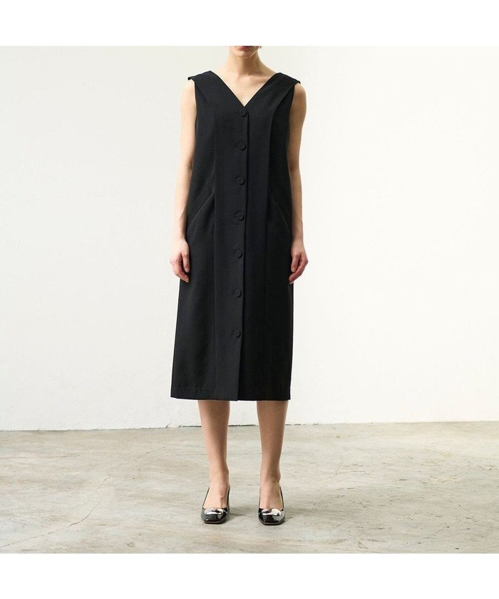 【グレース コンチネンタル/GRACE CONTINENTAL】のバックボウドレス インテリア・キッズ・メンズ・レディースファッション・服の通販 founy(ファニー) https://founy.com/ ファッション Fashion レディースファッション Fashion for Women ワンピース Dresses フォーマル・パーティードレス・結婚式用ドレス Elegant & Casual Dresses ドレス Dress, One-Piece フロント Front, Front Design ベスト Vest, Waistcoat マニッシュ Mannish, Boyish 夏 Summer 春 Spring S/S・春夏 SS, Spring/Summer, Warm Season |ID: prp329100004670992 ipo3291000000033768025