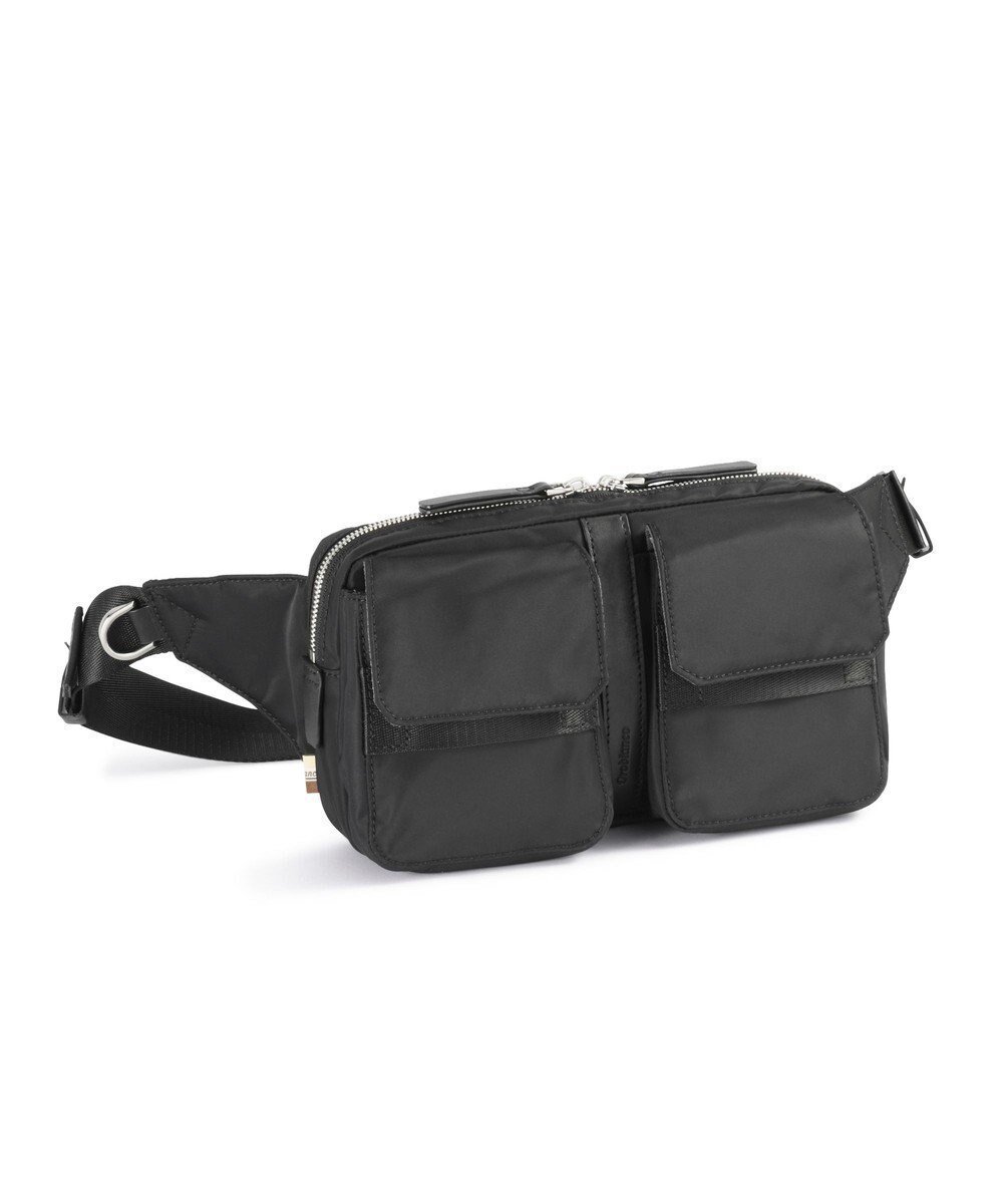 【エースバッグズアンドラゲッジ/ACE BAGS & LUGGAGE】のOrobianco タッティカ ウエストバッグ 2L 290g 92941 オロビアンコ インテリア・キッズ・メンズ・レディースファッション・服の通販 founy(ファニー) 　ファッション　Fashion　レディースファッション　Fashion for Women　ポーチ&ミニバッグ　Pouches & Mini Bags　クラシカル　Classical, Vintage-Inspired　ツイル　Twist, Twisted Detail　フラップ　Flap, Flap Pocket　フロント　Front, Front Design　ポケット　Pocket, Pocket Detail　ポーチ　Pouch, Small Case　ブラック|ID: prp329100004671002 ipo3291000000033768068
