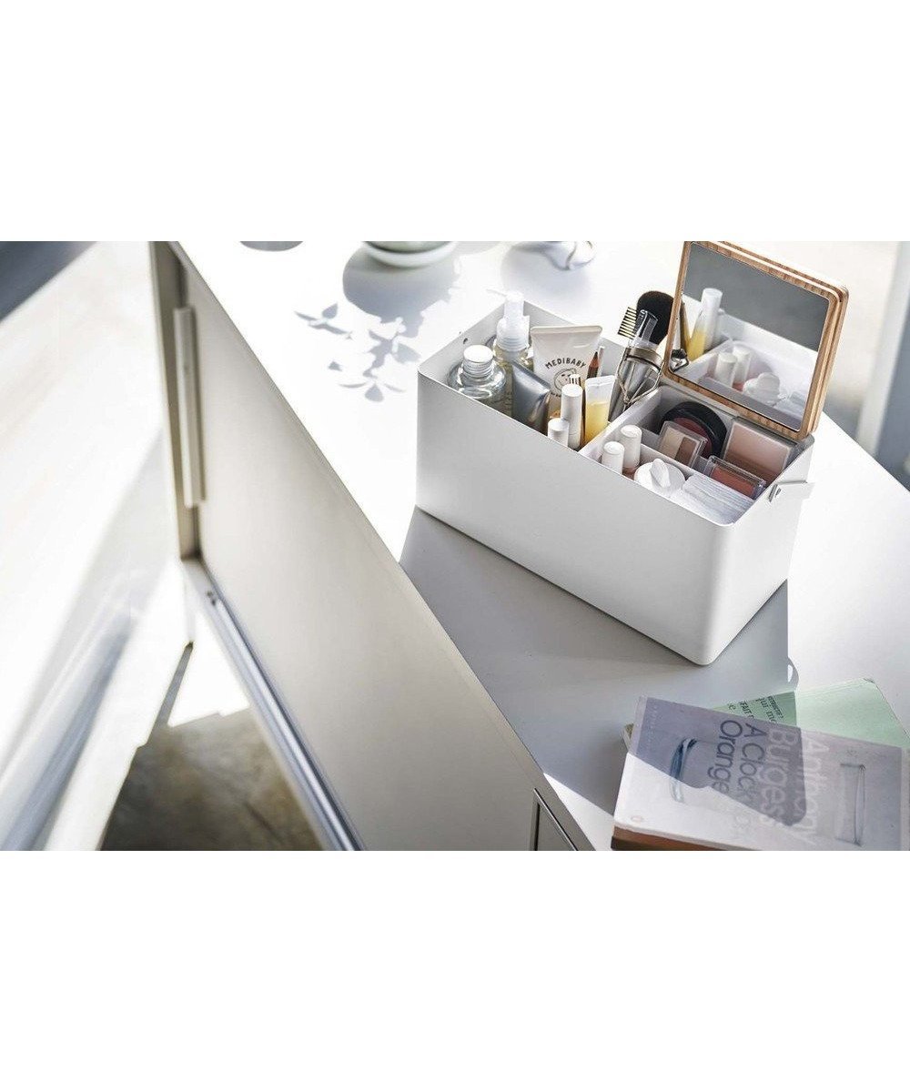 【タワー/tower】のメイクボックス タワー ホワイト インテリア・キッズ・メンズ・レディースファッション・服の通販 founy(ファニー) 　ファッション　Fashion　レディースファッション　Fashion for Women　ボックス　Boxy, Box Shape　ホワイト|ID: prp329100004671017 ipo3291000000034279487