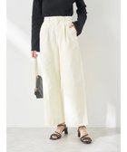 【アースミュージックアンドエコロジー/earth music&ecology】のワンタックデザイン製品染めカラーパンツ Light Yellow|ID: prp329100004671050 ipo3291000000034279688