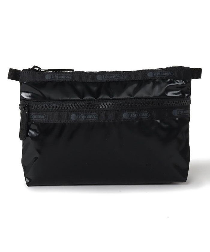 【レスポートサック/LeSportsac】のCOSMETIC CLUTCH/ブラックシャイン インテリア・キッズ・メンズ・レディースファッション・服の通販 founy(ファニー) https://founy.com/ ファッション Fashion レディースファッション Fashion for Women バッグ Bags ミニ財布・二つ折り財布 Wallets & Card Cases ポーチ&ミニバッグ Pouches & Mini Bags コレクション Collection, Seasonal Line シンプル Simple, Minimal ジップ Zip, Zipper スポーティ Sporty, Casual Athletic 財布 Wallet, Purse 人気 Popular, Best Seller プリント Print, Printed Pattern ポケット Pocket, Pocket Detail ポーチ Pouch, Small Case 無地 Plain, Solid Color おすすめ Recommended / Our Picks 旅行 Travel |ID: prp329100004671064 ipo3291000000033768255