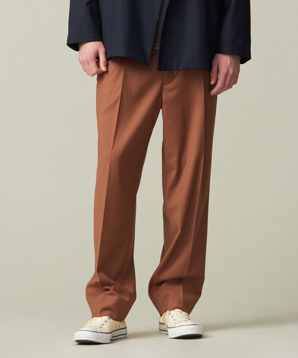 【ジェイプレスヨークストリート/J.PRESS YORK STREET】の【UNISEX】スラックスパンツ インテリア・キッズ・メンズ・レディースファッション・服の通販 founy(ファニー) ファッション Fashion レディースファッション Fashion for Women パンツ Pants & Trousers ユニセックス Unisex, Genderless ストレッチ Stretch, Stretchy Fabric スラックス Slacks, Dress Pants セットアップ Set-Up, Coordinated Outfit テーパード Tapered, Tapered Pants ベーシック Basic, Essential 夏 Summer 春 Spring S/S・春夏 SS, Spring/Summer, Warm Season オレンジ系|ID: prp329100004671068 ipo3291000000034279831