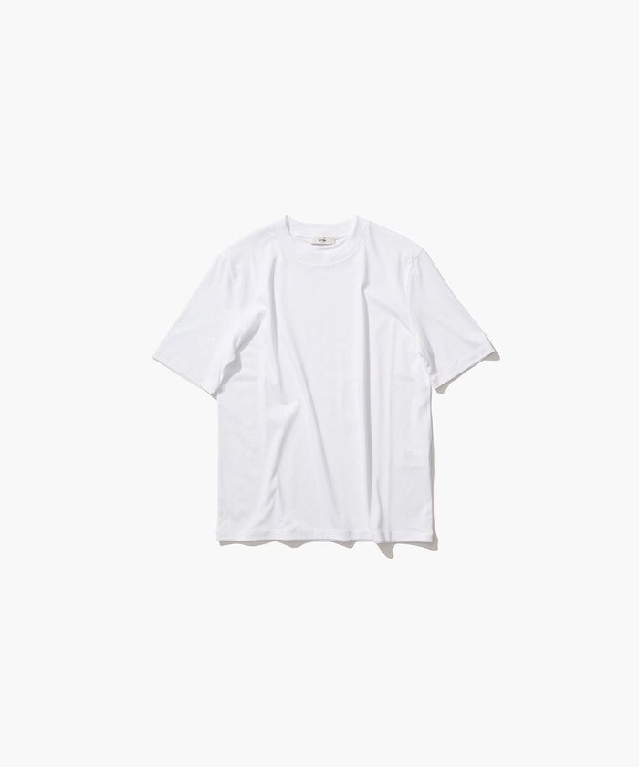 【エイトン/ATON】の50/- ORGANIC FRESCA スタンダード Tシャツ インテリア・キッズ・メンズ・レディースファッション・服の通販 founy(ファニー) https://founy.com/ ファッション Fashion レディースファッション Fashion for Women トップス・カットソー Cut & Sew Tops シャツ・ブラウス・オフィスカジュアル Elegant Blouses & Button-Ups ロングTシャツ・Tシャツ Longline T-Shirts & Tees カットソー・ベーシックTシャツ Cut-and-Sewn Tops / Stretch Tees & Basics インド Indian Textile インナー Innerwear オーガニック Organic Cotton 春 Spring カットソー Cut and Sewn Top スタンダード Standard, Basic タンク Tank Top, Sleeveless Top ドレープ Drape, Draping Fabric レギュラー Regular, Standard Fit S/S・春夏 SS, Spring/Summer, Warm Season 夏 Summer |ID: prp329100004671091 ipo3291000000033768349