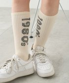 【ウィゴー/WEGO】の配色デザインソックス(R) オフホワイト|ID: prp329100004671094 ipo3291000000034411068