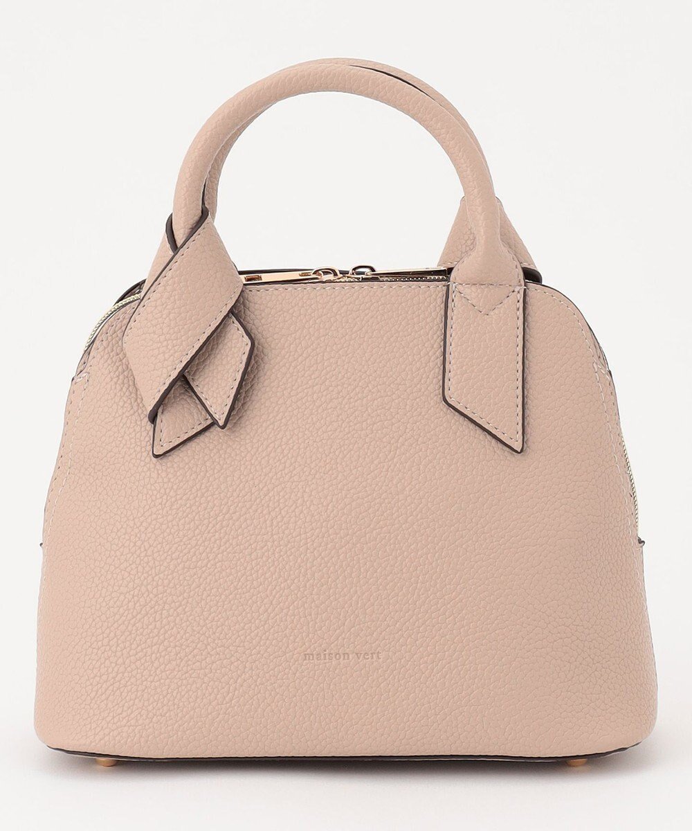 【ラ バガジェリー/LA BAGAGERIE】の【maison vert】 【超軽量/多収納】リボンハンドル2WAYバッグ インテリア・キッズ・メンズ・レディースファッション・服の通販 founy(ファニー) ファッション Fashion レディースファッション Fashion for Women バッグ Bags 軽量 Lightweight, Ultra Light ハーフ Half, Half-Length プリント Print, Printed Pattern ポケット Pocket, Pocket Detail モチーフ Motif, Design Theme リボン Ribbon, Bow グレージュ|ID: prp329100004671100 ipo3291000000034280041