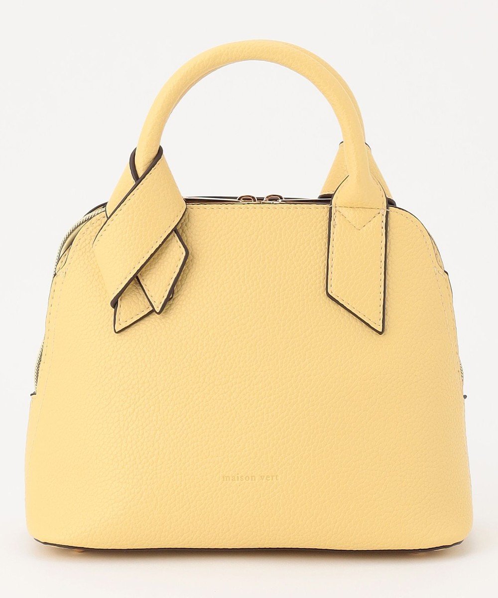 【ラ バガジェリー/LA BAGAGERIE】の【maison vert】 【超軽量/多収納】リボンハンドル2WAYバッグ インテリア・キッズ・メンズ・レディースファッション・服の通販 founy(ファニー) ファッション Fashion レディースファッション Fashion for Women バッグ Bags 軽量 Lightweight, Ultra Light ハーフ Half, Half-Length プリント Print, Printed Pattern ポケット Pocket, Pocket Detail モチーフ Motif, Design Theme リボン Ribbon, Bow イエロー|ID: prp329100004671100 ipo3291000000034280046