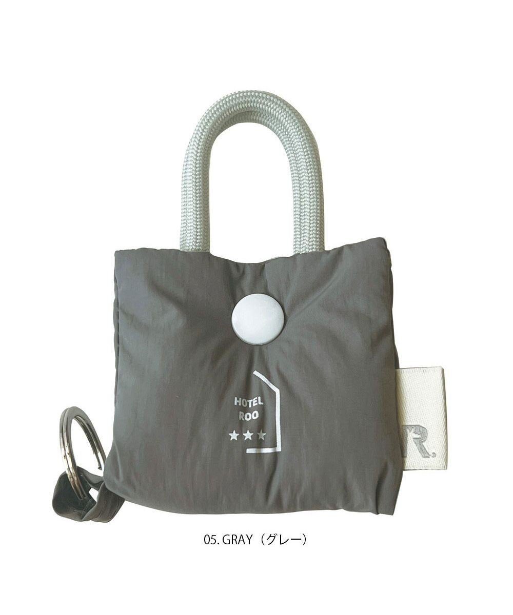 【ルートート/ROOTOTE】の1115【アクセサリーケース キーケース】WR.キーチャーム.イントリップ-A インテリア・キッズ・メンズ・レディースファッション・服の通販 founy(ファニー) 　ファッション　Fashion　レディースファッション　Fashion for Women　ミニ財布・二つ折り財布　Wallets & Card Cases　アクセサリー　Fashion Accessories　カメラ　Camera Accessories　クッション　Cushion, Throw Pillow　財布　Wallet, Purse　チャーム　Charm, Pendant　旅行　Travel　小旅行　Short Trip　新作・新入荷　New Arrivals / New In　05:グレー|ID: prp329100004671200 ipo3291000000034280603