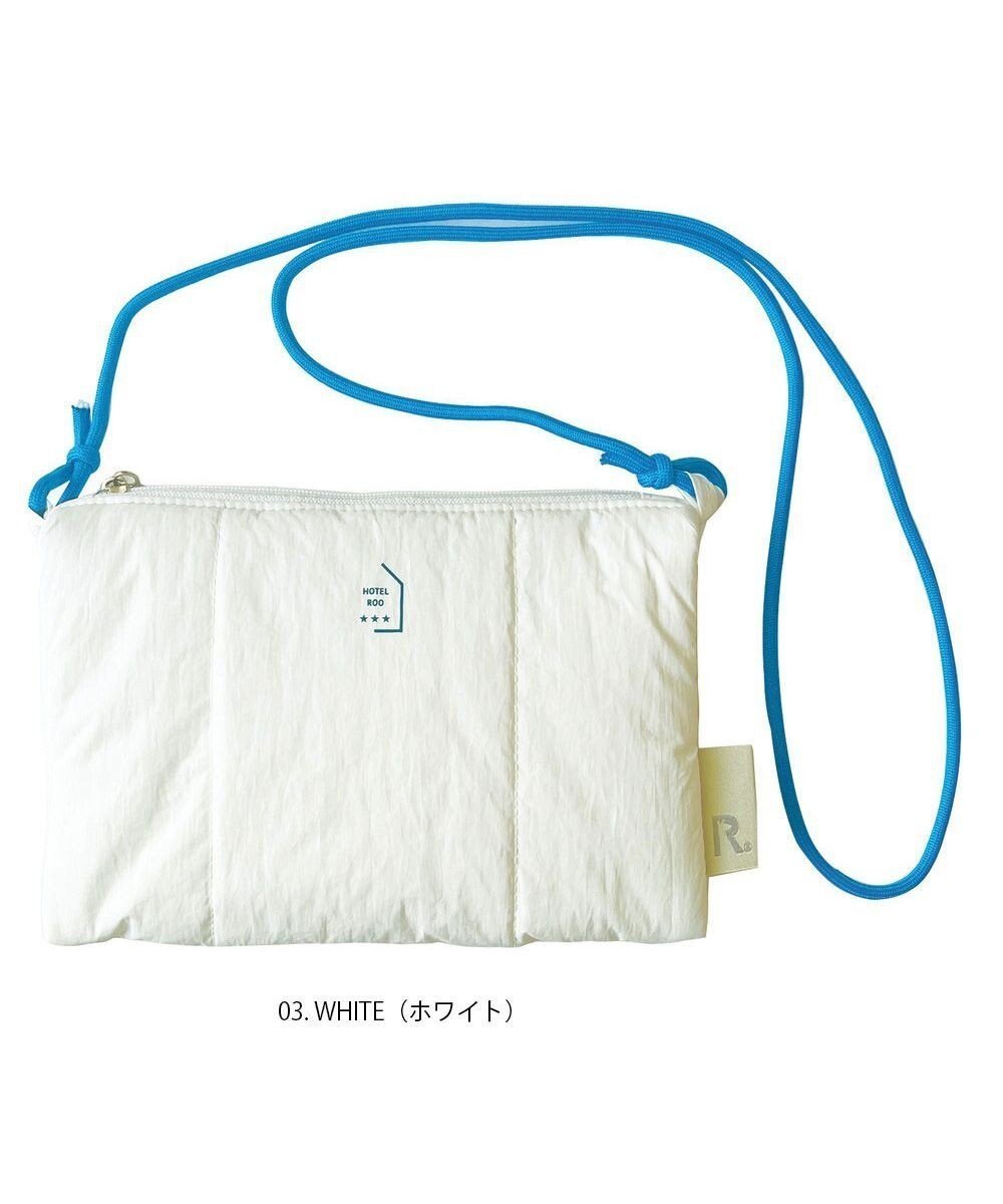 【ルートート/ROOTOTE】の1116【ファスナー開閉】EU.サコッシュ.イントリップ-A インテリア・キッズ・メンズ・レディースファッション・服の通販 founy(ファニー) 　ファッション　Fashion　レディースファッション　Fashion for Women　カメラ　Camera Accessories　クッション　Cushion, Throw Pillow　軽量　Lightweight, Ultra Light　ショルダー　Shoulder, Shoulder Strap　ハンカチ　Handkerchief, Hanky　フィット　Fit, Slim Fit　ポケット　Pocket, Pocket Detail　旅行　Travel　小旅行　Short Trip　新作・新入荷　New Arrivals / New In　03:ホワイト|ID: prp329100004671201 ipo3291000000034280617