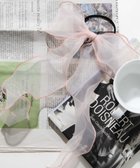 【ウィゴー/WEGO】のLパイピングスケリボンゴム ピンク|ID: prp329100004671207 ipo3291000000033768953