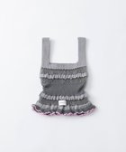 【トリコテ/Tricote】のシアーリブニットバッグ 94L.GRAY|ID: prp329100004671215 ipo3291000000033768980