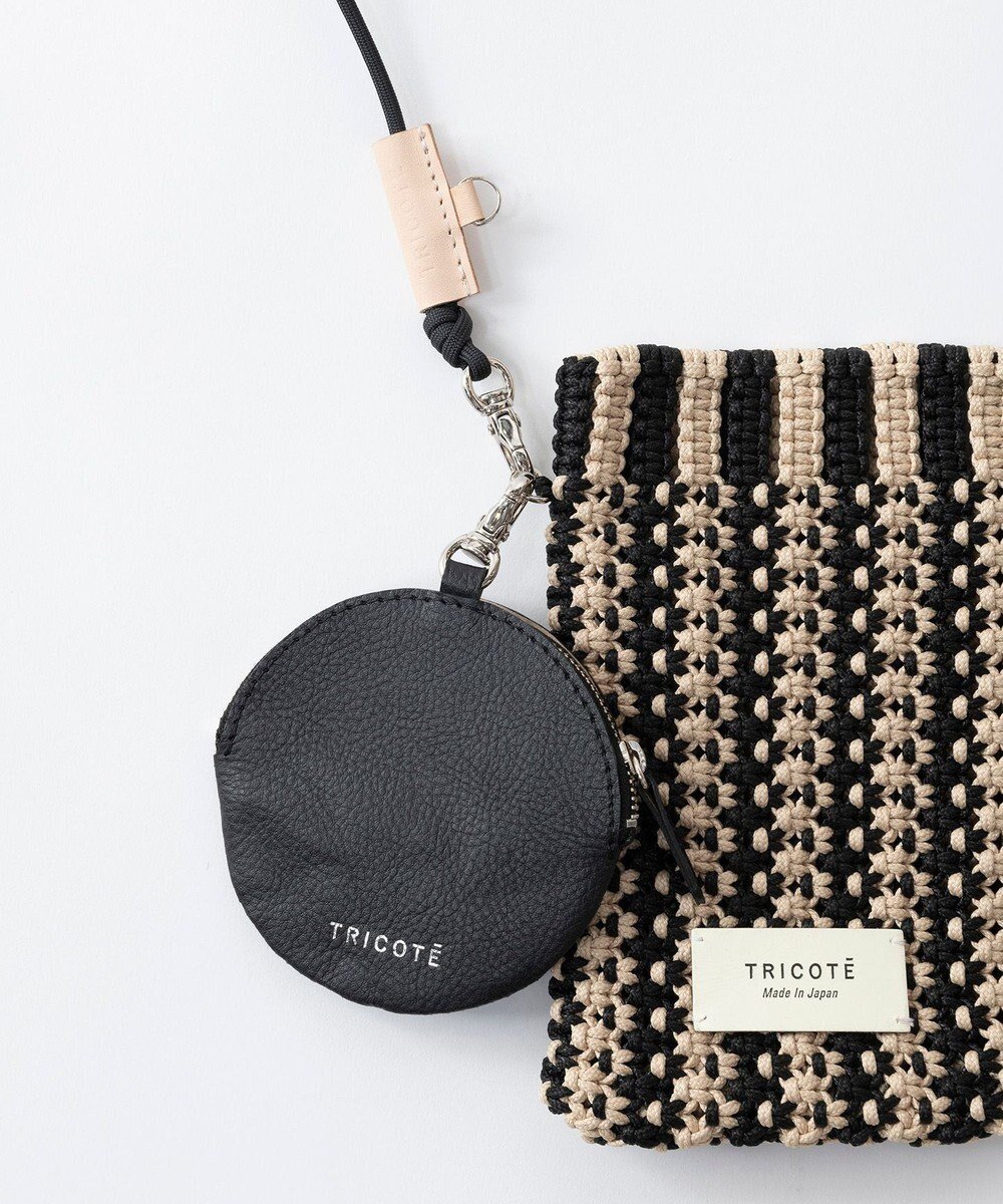 【トリコテ/Tricote】のサークルケース インテリア・キッズ・メンズ・レディースファッション・服の通販 founy(ファニー) 　ファッション　Fashion　レディースファッション　Fashion for Women　ミニ財布・二つ折り財布　Wallets & Card Cases　おすすめ　Recommended / Our Picks　コイン　Coin, Coin Design　サークル　Circle, Round Design　タオル　Towel, Bath Towel　エレガント 上品　Elegant　財布　Wallet, Purse　99BLACK|ID: prp329100004671225 ipo3291000000033769016