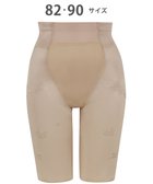 【ウィング/Wing】のガードル ウエストのハミ肉すっきり おなか押さえ ヒップアップ 少し高めのウエスト丈 【ハミデンヌ】 吸汗速乾性(身生地部) ロング丈 KQ2885 ウイング/ワコール シナモンブラウン|ID: prp329100004671232 ipo3291000000034280802