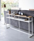 【タワー/tower】のソファー裏コンソールテーブル タワー 棚付き ホワイト ホワイト|ID: prp329100004671257 ipo3291000000034280941