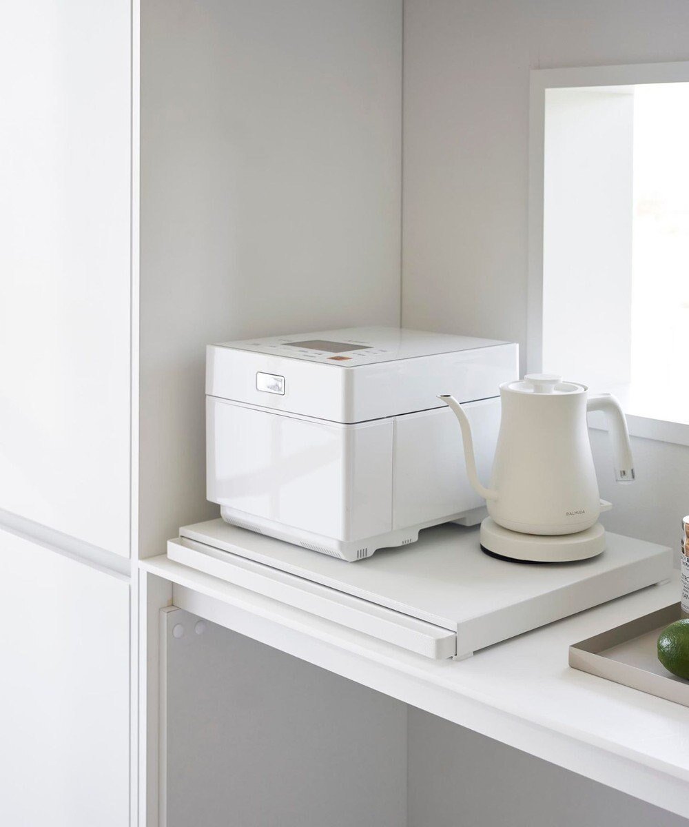 【タワー/tower】のキッチン家電下スライドテーブル タワー ホワイト 人気、トレンドファッション・服の通販 founy(ファニー) 　ファッション　Fashion　レディースファッション　Fashion for Women　テーブル　Table, Dining Table　 other-1|ID: prp329100004671259 ipo3291000000036311769