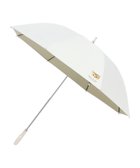 【ムーンバット/MOONBAT】の【軽量】PAUL JOE 晴雨兼用日傘 長傘 ワンポイントヌネット 一級遮光 遮熱 UV ホワイト|ID: prp329100004671288 ipo3291000000033769193
