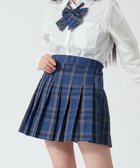 【ウィゴー/WEGO】の【SCHOOLITEM】スクールプリーツスカート ブルーチェック2|ID: prp329100004671335 ipo3291000000034281217