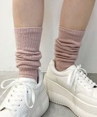 【ウィゴー/WEGO】のゆるルーズソックス ライトピンク|ID: prp329100004671341 ipo3291000000034556573