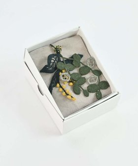 【アンドウール/AND WOOL】のミモザ刺繍のイヤリング 人気、トレンドファッション・服の通販 founy(ファニー) ファッション Fashion レディースファッション Fashion for Women ジュエリー Jewelry ファッションリング Fashion Rings イヤリング・フープ・ドロップタイプ Hoop, Drop & Clip Earrings アクセサリー Fashion Accessories イヤリング Earrings キャンバス Canvas, Canvas Fabric 手編み Hand-Knitted, Handmade Knit モチーフ Motif, Design Theme ギフト プレゼント Gift / Present |ID:prp329100004671398