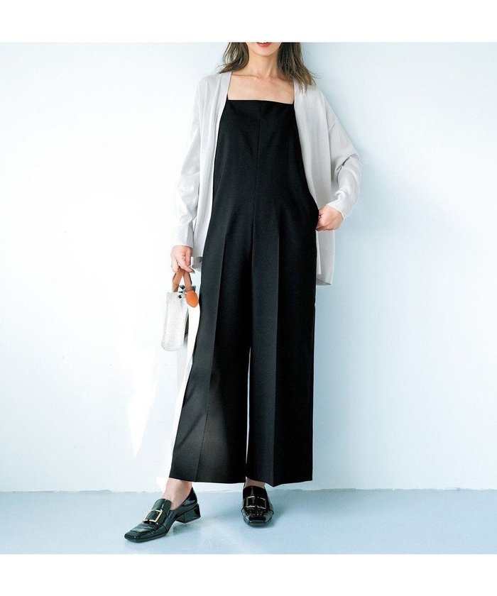 【アンフィーロ 自由区/UNFILO】のTENNEN TOUCH オールインワン インテリア・キッズ・メンズ・レディースファッション・服の通販 founy(ファニー) https://founy.com/ ファッション Fashion レディースファッション Fashion for Women ワンピース Dresses オールインワン・ワンピース Dresses and Jumpsuits サロペット&オールインワン Dungarees & Jumpsuit Styles ウォッシャブル Machine Washable 春 Spring カットソー Cut and Sewn Top ジャケット Jacket, Outerwear ストレッチ Stretch, Stretchy Fabric チェック Check, Plaid, Tartan リラックス Relax, Relaxed Fit ワイド Wide, Wide Fit S/S・春夏 SS, Spring/Summer, Warm Season 夏 Summer |ID: prp329100004671418 ipo3291000000035673450