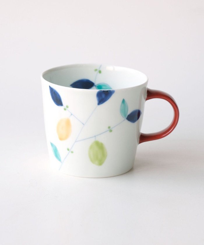 【たち吉/TACHIKICHI】の【たち吉】彩レモン マグ(赤)〈1個〉 有田焼 インテリア・キッズ・メンズ・レディースファッション・服の通販 founy(ファニー) https://founy.com/ ファッション Fashion レディースファッション Fashion for Women グラス Glass, Eyewear タンブラー Tumbler, Travel Mug |ID: prp329100004671448 ipo3291000000034283380