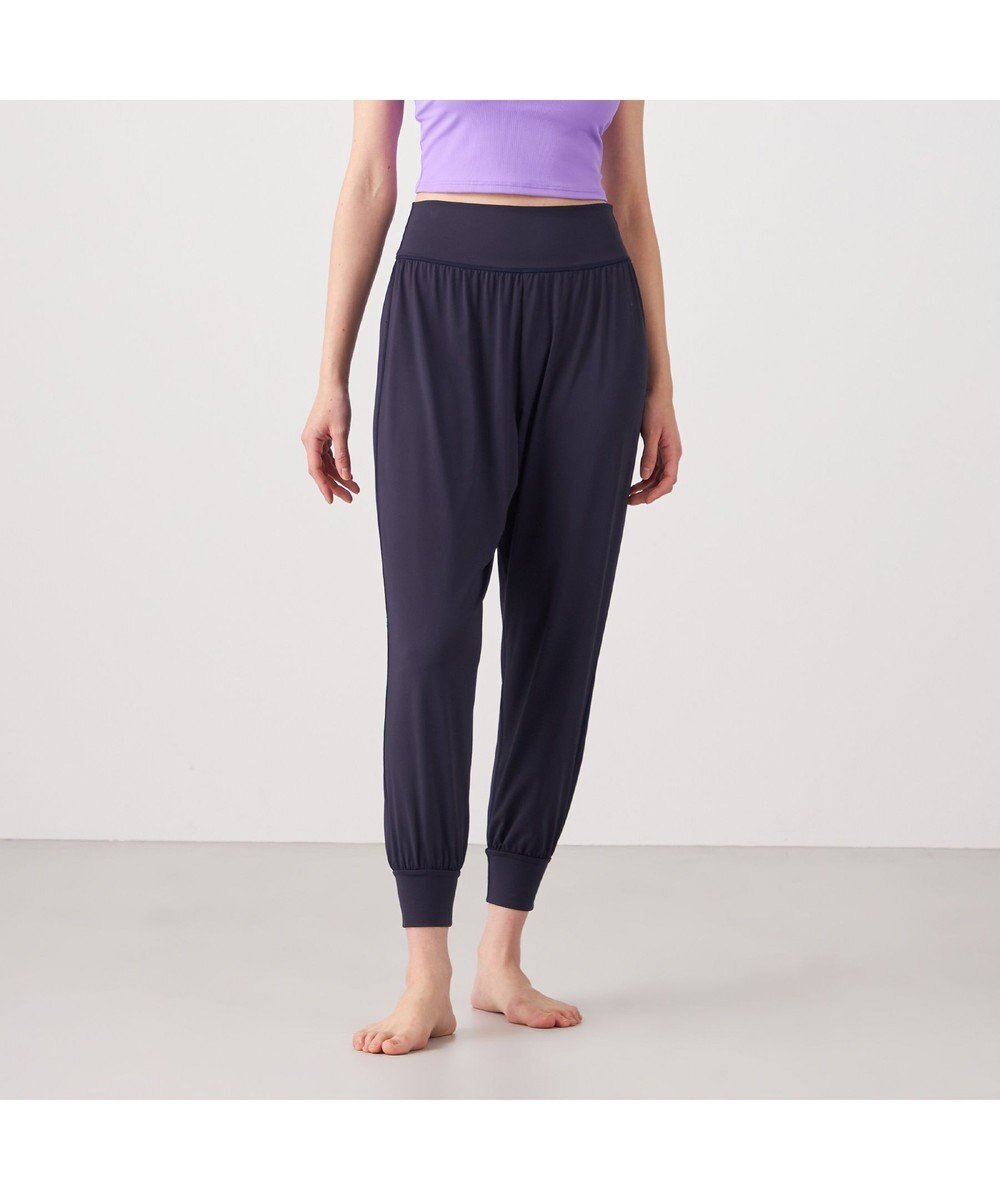 【チャコット/Chacott】のChacott BALANCE スキンパンツ インテリア・キッズ・メンズ・レディースファッション・服の通販 founy(ファニー) 　ファッション　Fashion　レディースファッション　Fashion for Women　パンツ　Pants & Trousers　ギャザー　Gathered, Ruffled　ストレッチ　Stretch, Stretchy Fabric　フィット　Fit, Slim Fit　ヨガ　Yoga, Yoga Wear　ラベンダー　Lavender　レギンス　Leggings, Stretch Pants　おすすめ　Recommended / Our Picks　ネイビー|ID: prp329100004671475 ipo3291000000033770070