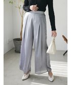 【グリーンパークス/Green Parks】のAnriettMusee シアータックワイドパンツ Gray|ID: prp329100004671528 ipo3291000000034280998