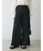 【グリーンパークス/Green Parks】のAnriettMusee シアータックワイドパンツ Black|ID: prp329100004671528 ipo3291000000034280999