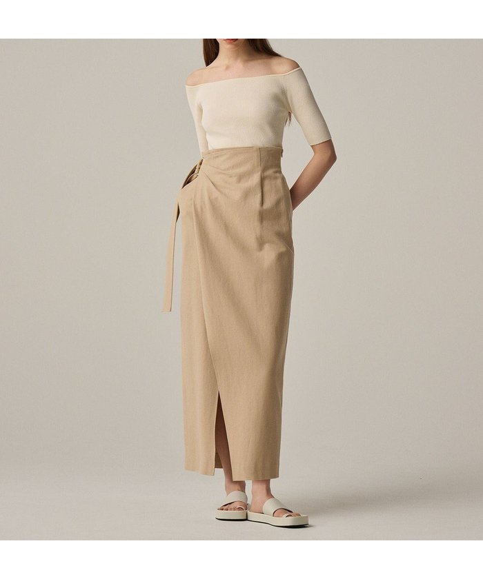 【アンクレイヴ/uncrave】の【手洗い可】コットンリネンツイル スカート(uncrave WHITE) インテリア・キッズ・メンズ・レディースファッション・服の通販 founy(ファニー) https://founy.com/ ファッション Fashion レディースファッション Fashion for Women スカート Skirts 春 Spring シンプル Simple, Minimal セットアップ Set-Up, Coordinated Outfit タンブラー Tumbler, Travel Mug ツイル Twist, Twisted Detail フロント Front, Front Design リネン Linen, Linen Fabric S/S・春夏 SS, Spring/Summer, Warm Season 夏 Summer |ID: prp329100004671552 ipo3291000000034211293