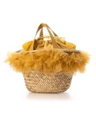 【アンビリオン/UNBILLION】のカカトゥ kakatoo / チュールフリンジカゴバッグ イエロー|ID: prp329100004671585 ipo3291000000034778905