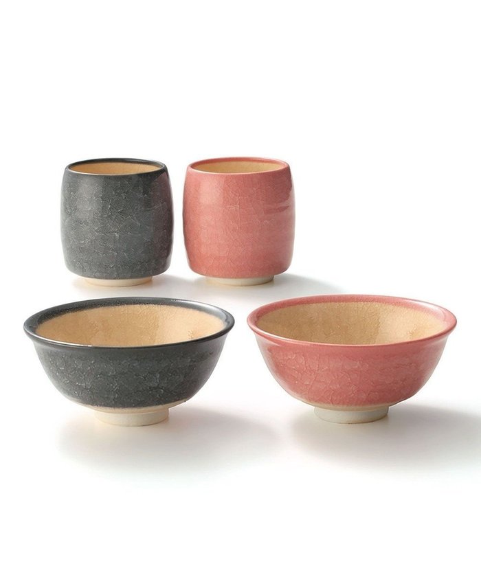 【たち吉/TACHIKICHI】の【たち吉】みやこ 夫婦揃〈茶碗2個・湯呑2個〉 京焼・清水焼 インテリア・キッズ・メンズ・レディースファッション・服の通販 founy(ファニー) https://founy.com/ ファッション Fashion レディースファッション Fashion for Women |ID: prp329100004671603 ipo3291000000034284242