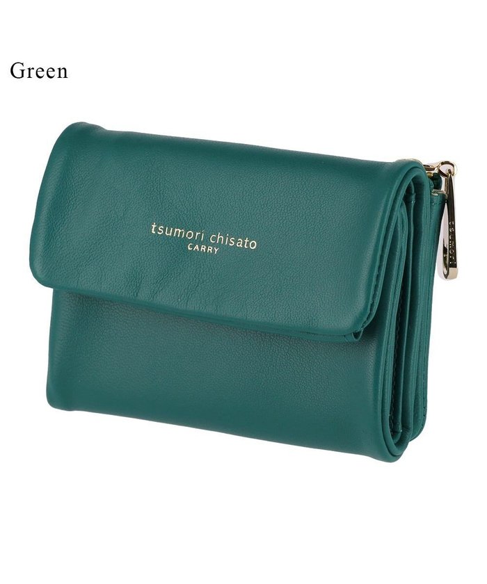 【ツモリチサト キャリー/tsumori chisato CARRY】のソフトラム 3つ折り財布 インテリア・キッズ・メンズ・レディースファッション・服の通販 founy(ファニー) https://founy.com/ ファッション Fashion レディースファッション Fashion for Women ミニ財布・二つ折り財布 Wallets & Card Cases シンプル Simple, Minimal ネコ Cat, Feline Motif ポケット Pocket, Pocket Detail 財布 Wallet, Purse |ID: prp329100004671662 ipo3291000000033770955