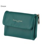 【ツモリチサト キャリー/tsumori chisato CARRY】のソフトラム 3つ折り財布 グリーン|ID: prp329100004671662 ipo3291000000033770958